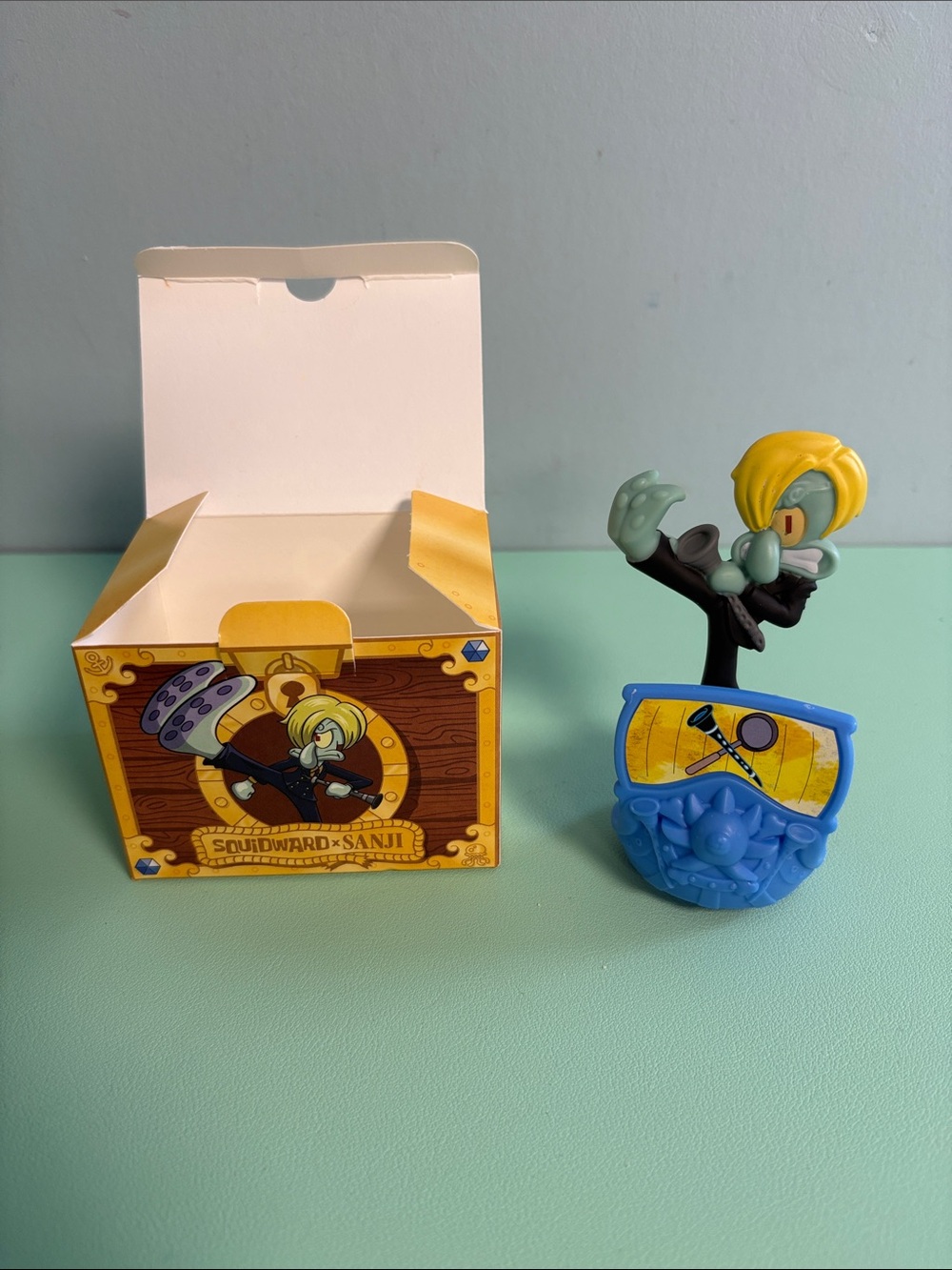 McDonald’s Happy Meal SpongeBob SquarePants x One Piece Squidward x Sanji Toy
